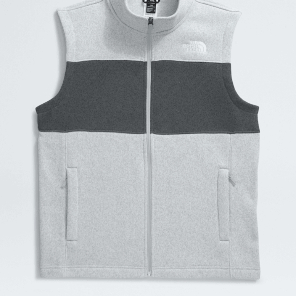 NWT The North Face Men's Gordon Lyons Two-Tone Gray Vest